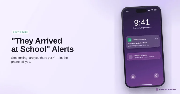 Guide Arrival Hero — FreePhoneTracker