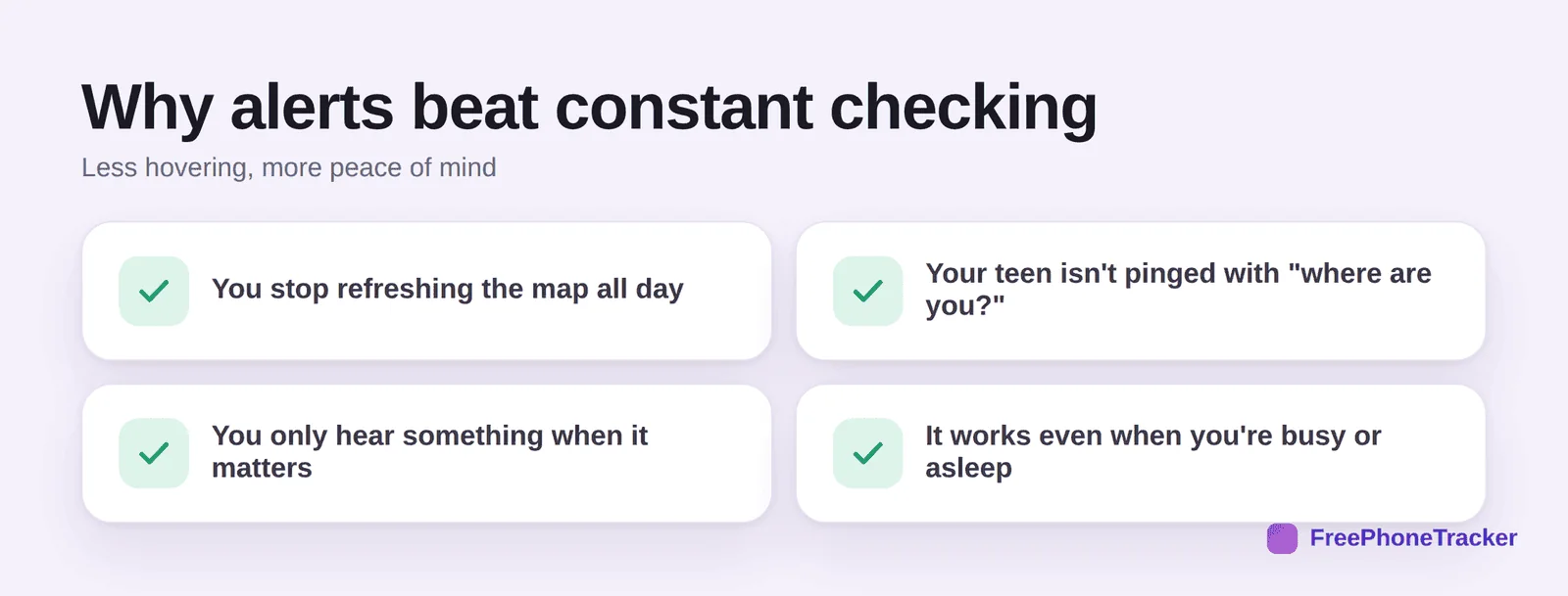Why arrival alerts beat constant checking: less hovering, more peace of mind