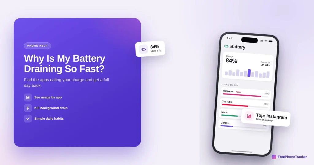 Guide Battery Hero — FreePhoneTracker