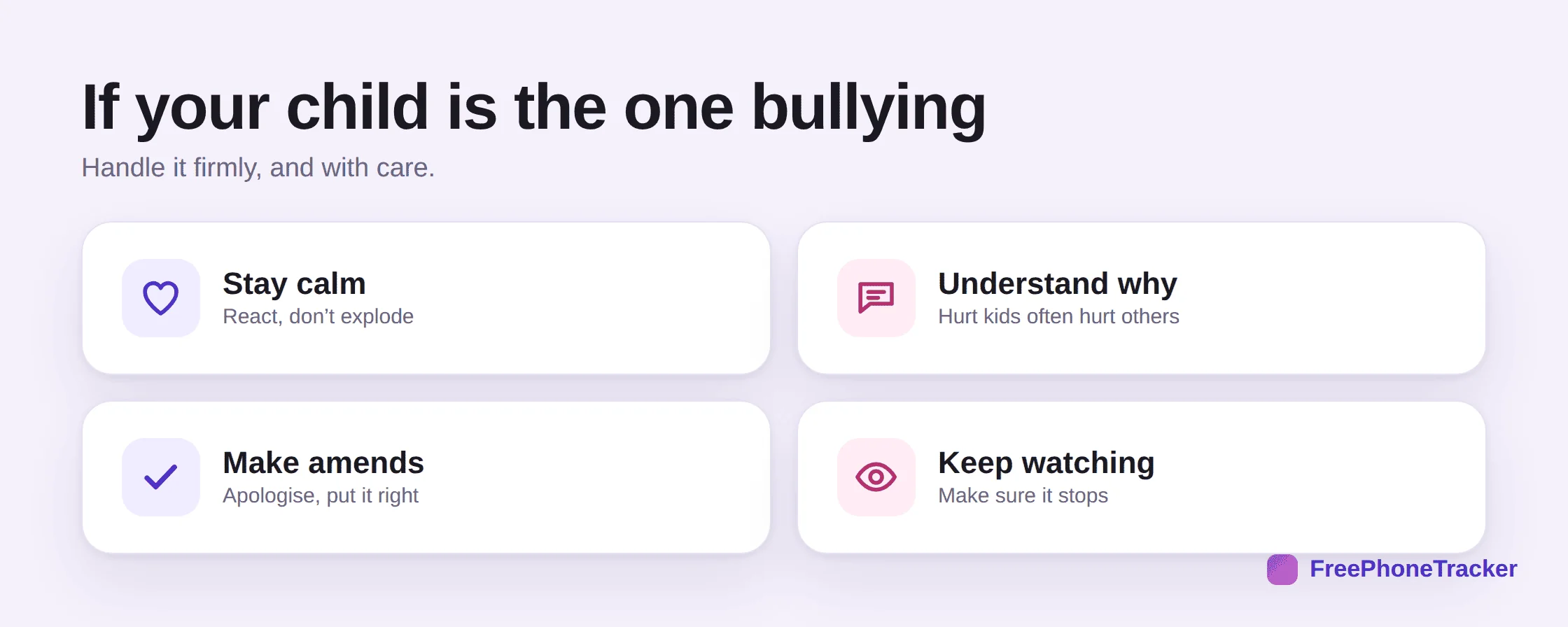 What to do if your child is the one cyberbullying others