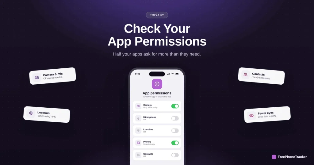 Guide Permissions Hero — FreePhoneTracker