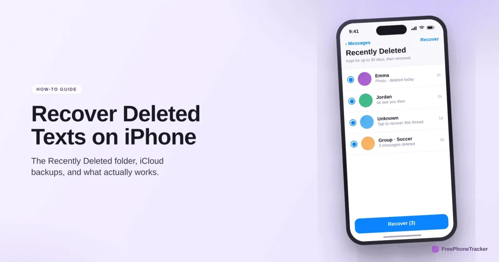 Guide Recover Texts Ios Hero — FreePhoneTracker