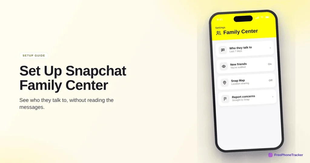 Guide Snapchat Setup Hero — FreePhoneTracker