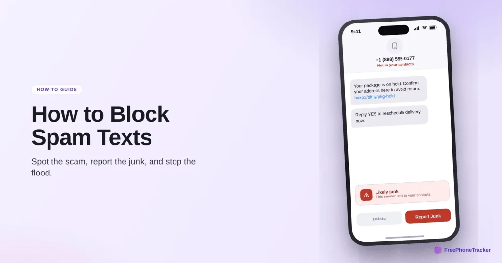 Guide Spamtexts Hero — FreePhoneTracker