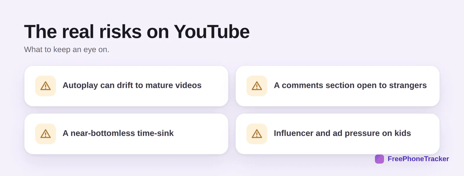 The real risks on YouTube: autoplay to mature content, comments, watch time, influencer pressure